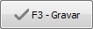 Botão para gravar as configurações Botão gravar configurações
